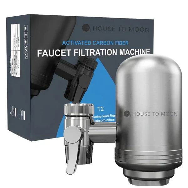 Stainless Steel Water Filter | 5-Stage Filtration, Fast Flow Rate & Easy Installation for Crystal Clear Drinking Water