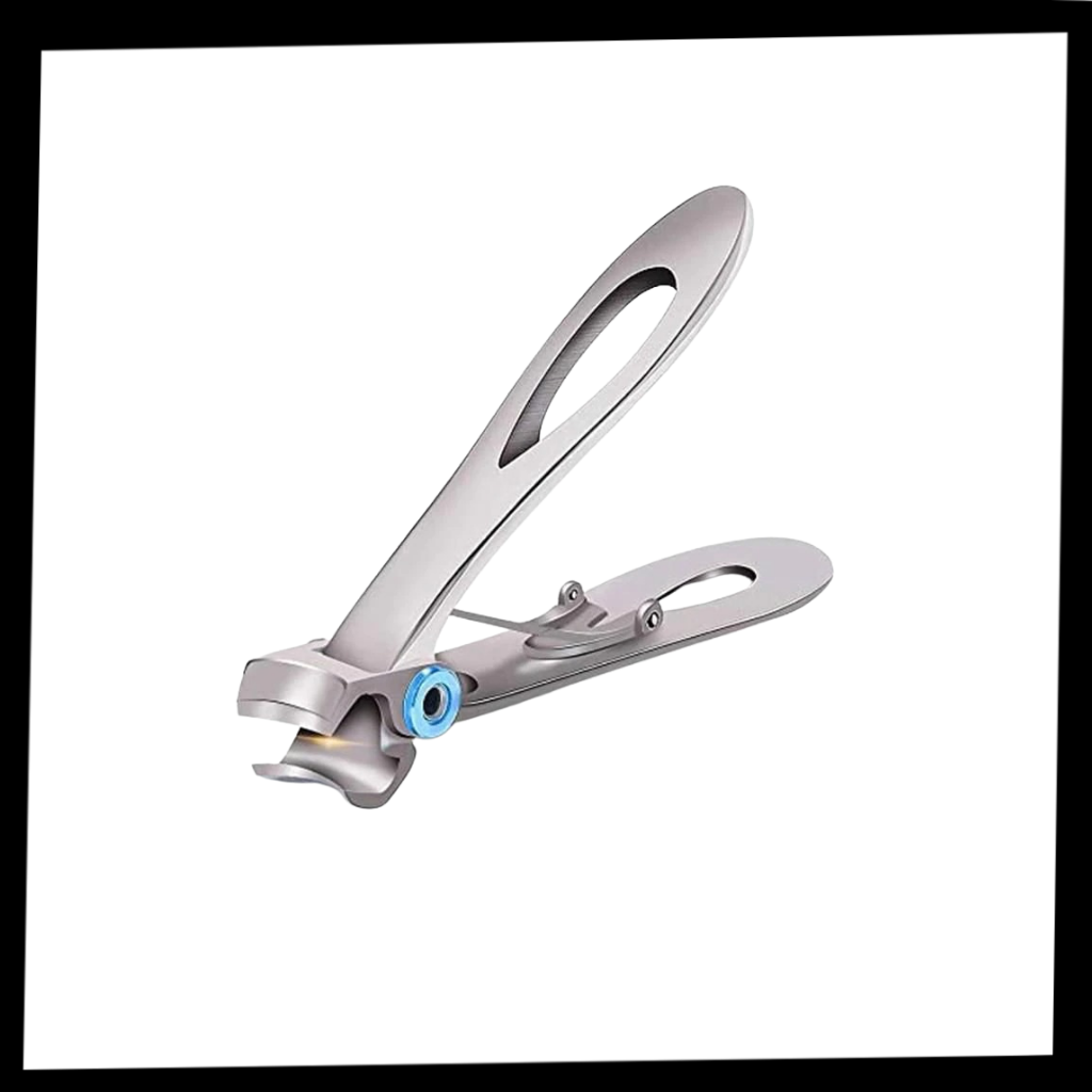 Premium Stainless Steel Nail Clippers | Extra Wide Jaw for Thick Toenails - Perfect for Podiatry Care