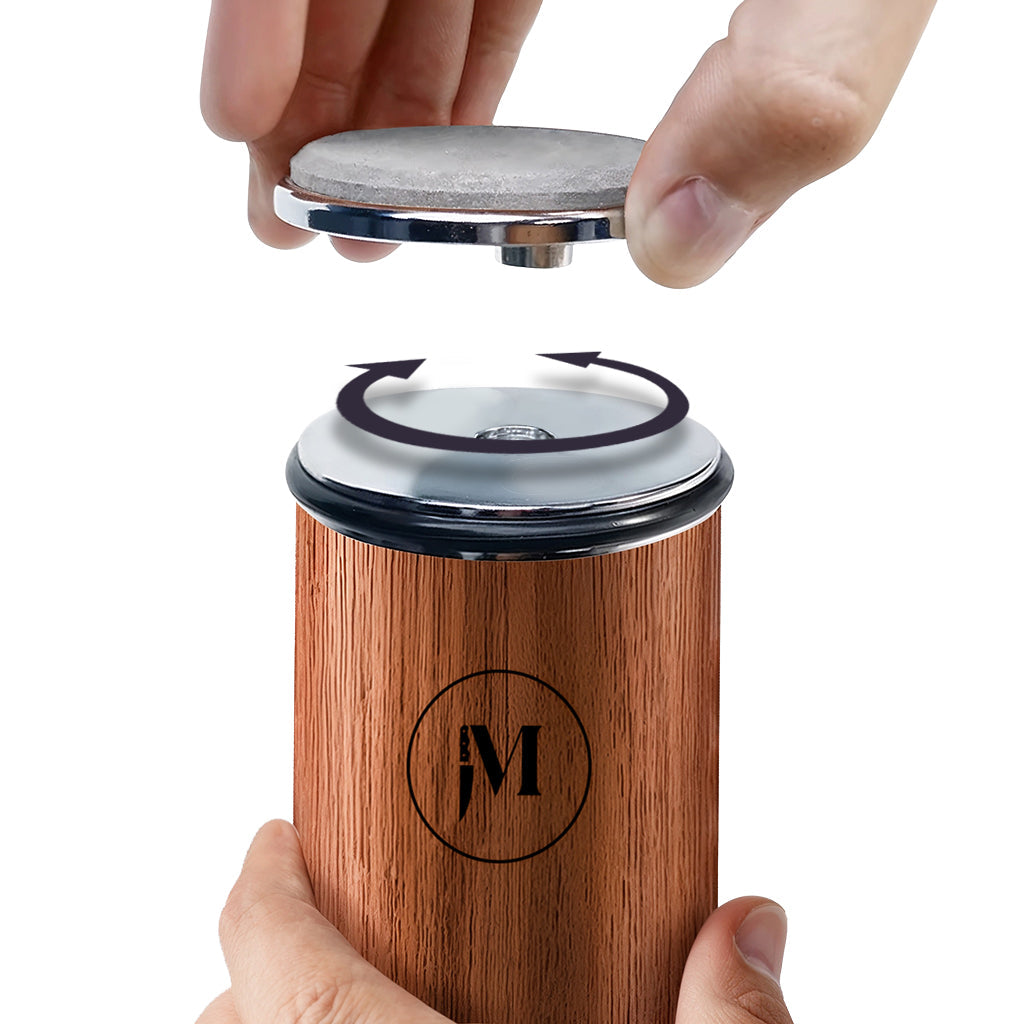 Diamond EdgeMaster Rolling Knife Sharpener Pro – Dual Diamond & Ceramic Grinding System for 15°/20° Precision Edges