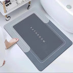 Super Absorbent Anti-Slip Bath Mat for Bathroom Safety & Comfort - Quick-Dry, Non-Slip Design
