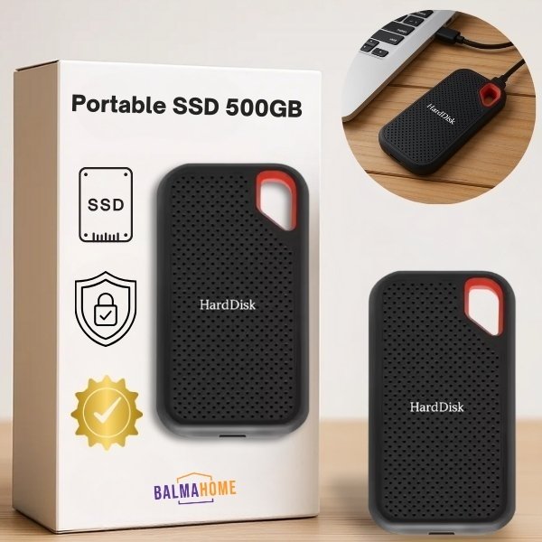 Portable SSD 500GB – External Hard Drive for everyday use