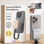 External SSD for Smartphones – Backup of Photos & Videos with USB-C