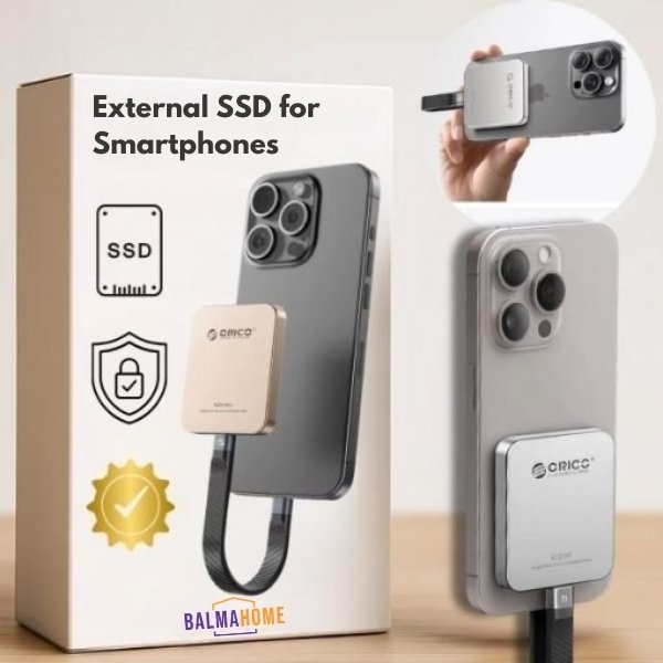 External SSD for Smartphones – Backup of Photos & Videos with USB-C