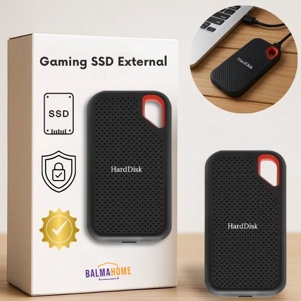 Gaming SSD External – Portable Solid State Drive for PC