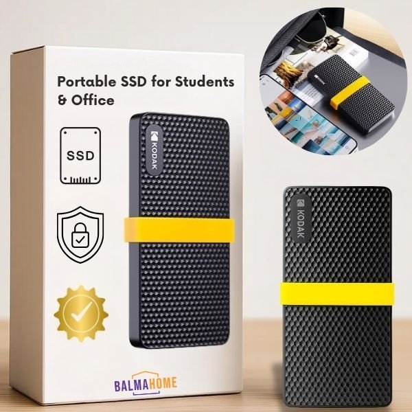 Portable SSD for Students & Office – Compact External Hard Drive