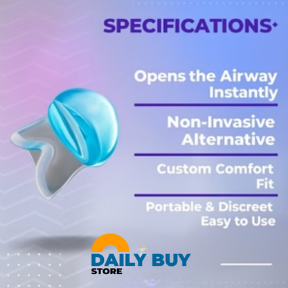 Anti-Snoring Tongue Retaining Device (TRD) | Comfortable, Non-CPAP Solution for Snoring & Sleep Apnea