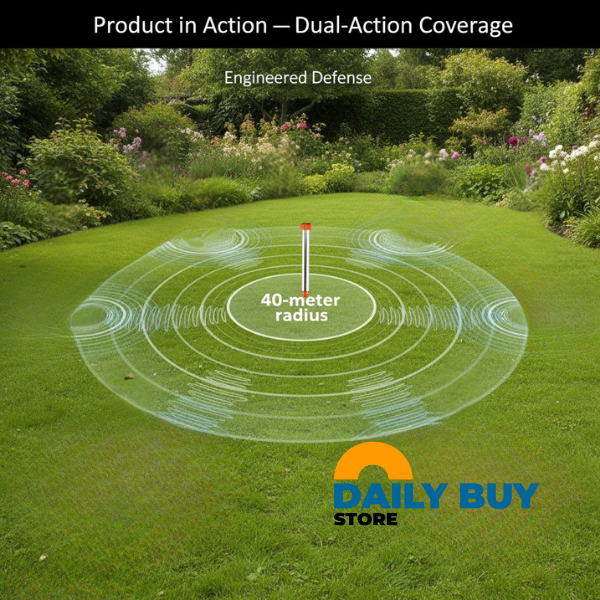 Battery-Powered Snake Repellers | 8th Generation, Weather Resistant & Effective for Outdoor Protection Against Snakes