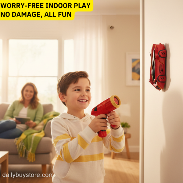 Laser-Controlled Wall Climbing RC Car | Gravity-Defying, LED Lights & Stunt Ready for Indoor Racing Fun