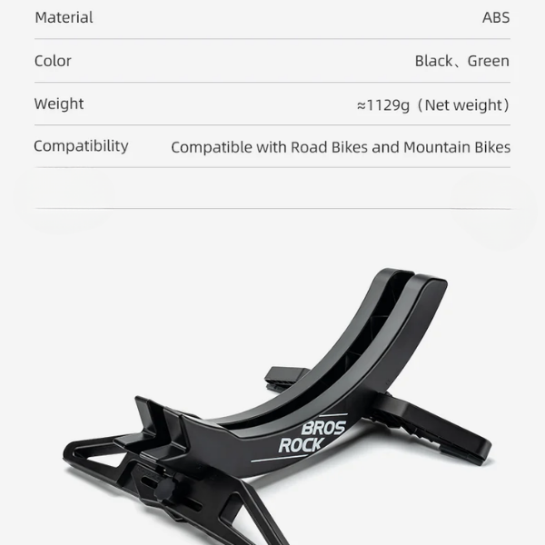 Adjustable Bike Stand | Sturdy, Weather-Resistant Design for MTB and Road Bikes, Ideal for Indoor Storage