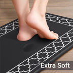 Cushioned Anti-Fatigue Kitchen Mat - Ergonomic, Slip-Resistant Floor Mat for Comfort While Cooking & Standing