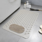 Extra Large Non-Slip Shower Mat | Quick Dry Antibacterial Bath Mat for Bathroom Safety & Slip Resistance