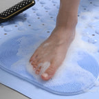 Extra Large Non-Slip Shower Mat | Quick Dry Antibacterial Bath Mat for Bathroom Safety & Slip Resistance