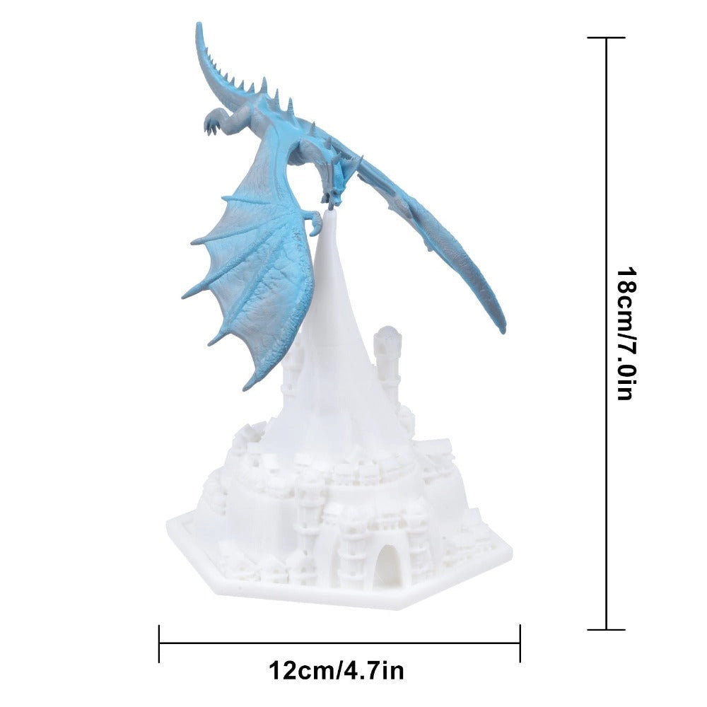 LED Dragon Lamp - Fantasy Night Light & Mythical Room Decor for Kids' Bedrooms and Playrooms