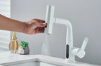 Smart Touchless Kitchen Faucet with Temperature Display & Pull-Out Spray for Easy Cleaning and Cooking