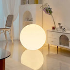 LED Ball Floor Lamp – Modern Globe Design for Versatile Indoor Lighting & Adjustable Ambiance