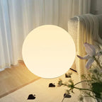 LED Ball Floor Lamp – Modern Globe Design for Versatile Indoor Lighting & Adjustable Ambiance