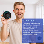 Ultrasonic Wasp & Hornet Repellent Plug-In | Chemical-Free, Silent Protection for Home, Pool & Patio (Covers 3200 sq. ft.)