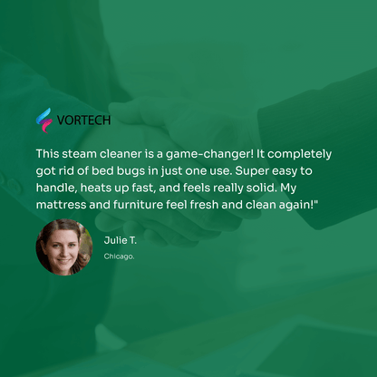 Steam Cleaner for Bed Bugs | High Temperature, Large Capacity & Effective for Home Use