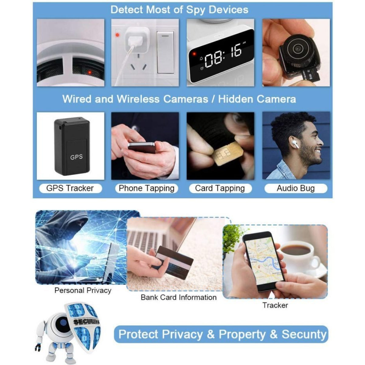 The Best Bug Detector - Hidden Camera and Microphones Detector