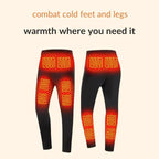 Heated Underwear for Men and Women - Thermal Base Layer, Comfortable & Effective for Cold Weather Wear