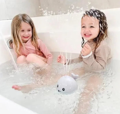 Interactive Whale Bath Toy | Water Fountain & Light Show for Kids' Bath Time Fun