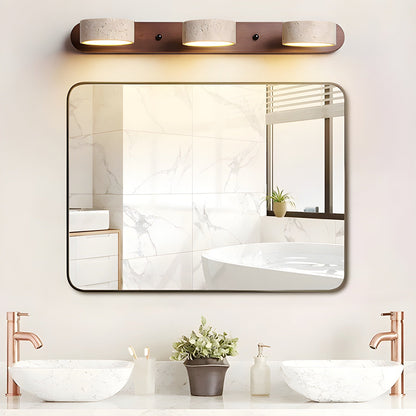 Travertine Duo Wall Light Fixture - Adjustable Bracket Lamp for Living Room & Bedroom Lighting