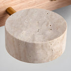 Travertine Duo Wall Light Fixture - Adjustable Bracket Lamp for Living Room & Bedroom Lighting