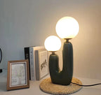 LED Cactus Table Lamp | Modern Green Succulent Design | Perfect for Home Decor & Bedroom Lighting