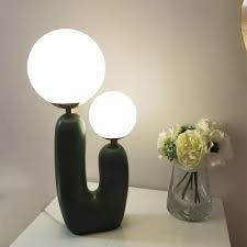 LED Cactus Table Lamp | Modern Green Succulent Design | Perfect for Home Decor & Bedroom Lighting