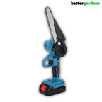 6” Lightweight Mini Chainsaw Kit | Includes 2 Free Batteries & Ideal for Gardening and Tree Trimming