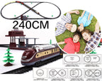 Kids Train Set Electric Railway Toy - Fun Model Train & Track for Toddlers