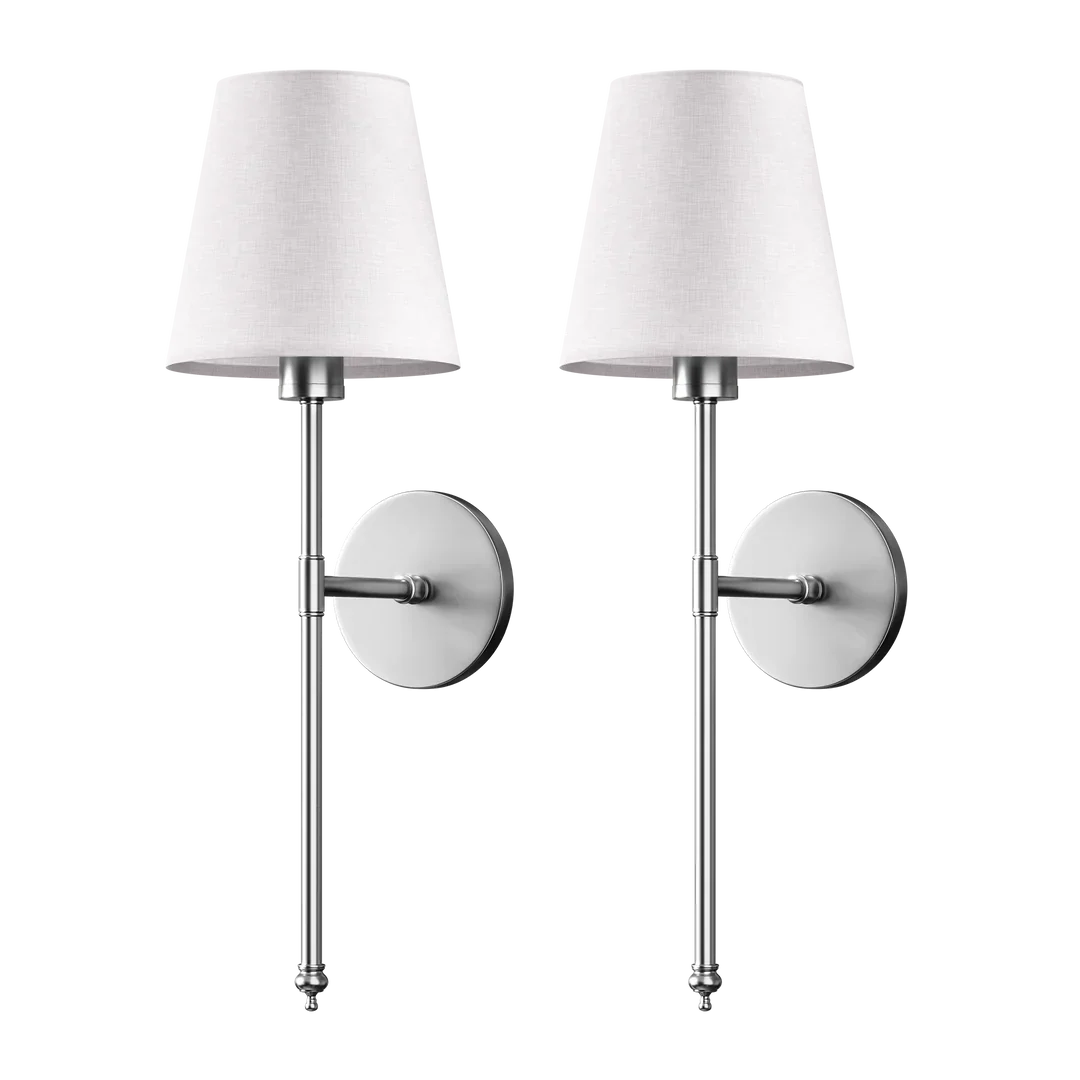 Wireless Wall Sconce | Black & Gold Finish, Remote Control & Easy Installation for Home Décor