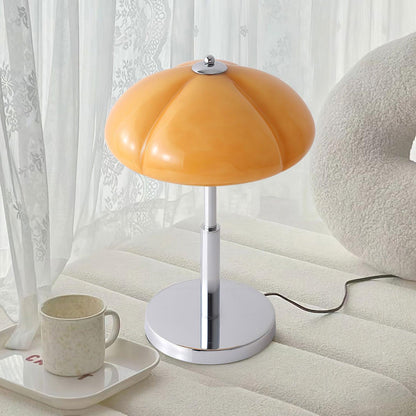 LED Mushroom Table Lamp - Modern Design with Adjustable Brightness for Home Office & Living Room Use