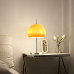 LED Mushroom Table Lamp - Modern Design with Adjustable Brightness for Home Office & Living Room Use