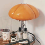 LED Mushroom Table Lamp - Modern Design with Adjustable Brightness for Home Office & Living Room Use