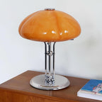 LED Mushroom Table Lamp - Modern Design with Adjustable Brightness for Home Office & Living Room Use