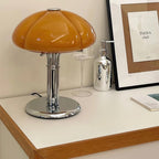 LED Mushroom Table Lamp - Modern Design with Adjustable Brightness for Home Office & Living Room Use