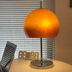LED Mushroom Table Lamp - Modern Design with Adjustable Brightness for Home Office & Living Room Use