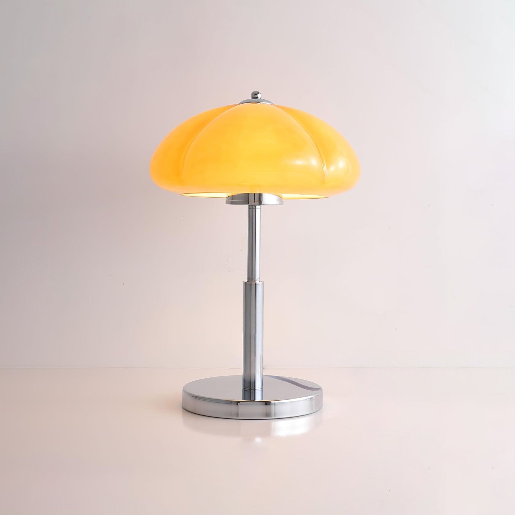 LED Mushroom Table Lamp - Modern Design with Adjustable Brightness for Home Office & Living Room Use