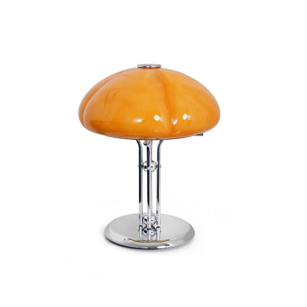 LED Mushroom Table Lamp - Modern Design with Adjustable Brightness for Home Office & Living Room Use
