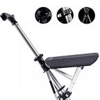 Folding Walking Cane with Seat - Portable Adjustable Stick Chair for Seniors & Outdoor Use