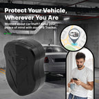 Waterproof GPS Car Tracker | Real-Time Monitoring, Voice Activation & 5000mAh Battery for Vehicle Security