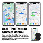 Waterproof GPS Car Tracker | Real-Time Monitoring, Voice Activation & 5000mAh Battery for Vehicle Security