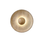 Travertine Stone Wall Lamp - Wabi-Sabi Design for Unique Home Decor & Ambient Lighting