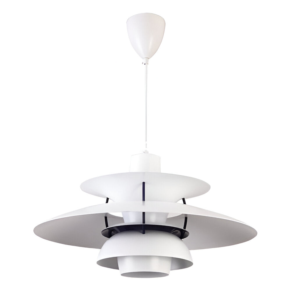 Nordic Modern Layered Shade Pendant Light Fixture for Living Room & Dining Room Decor