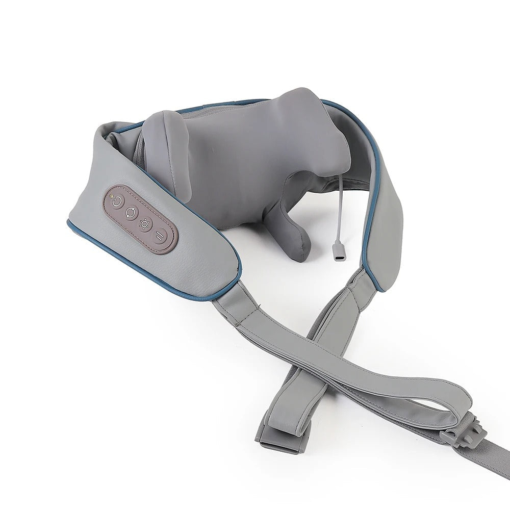 Neck and Back Massager | 3D Massage Heads, Warm Compress & Versatile for Full-Body Relaxation
