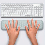 Ergonomic Wrist Rest Pad for Mouse and Keyboard - Memory Foam Support for Comfortable Typing and Gaming