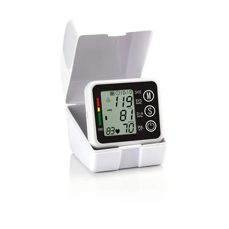 Wrist Blood Pressure Monitor | Accurate TensioSense™ Technology for Home & On-the-Go Health Tracking