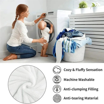 Plush Wool Blanket | Exceptional Warmth, Machine Washable & Versatile Comfort for All Seasons