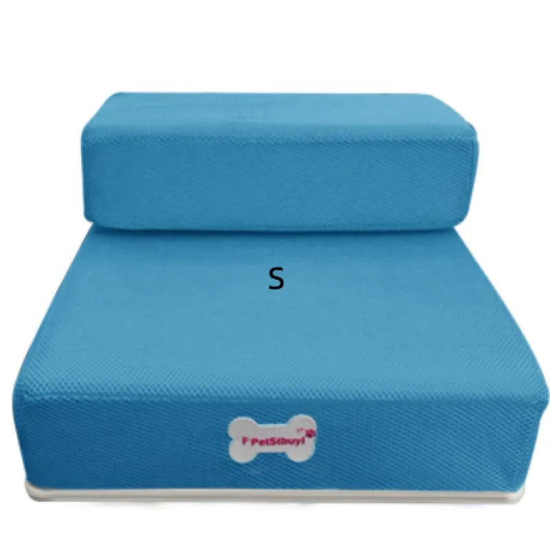 Dog Stairs for Sofa & Bed | Non-Slip, Soft Foam Steps for Small & Older Pets